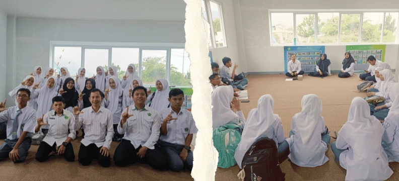 kegiatan sahabat perpustakaan man bandung barat